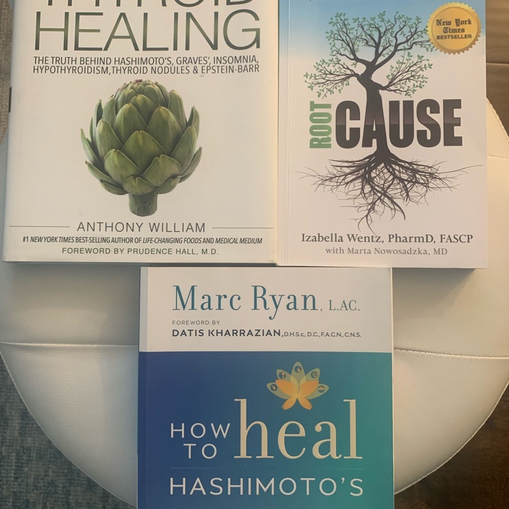 Thyroid Healing and Hashimoto's Book bundle Set